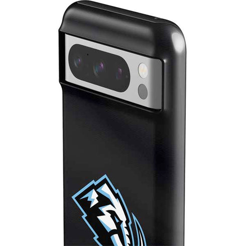 NHL Utah Mammoth Striped Jersey Google Pixel 8 Pro Impact Case